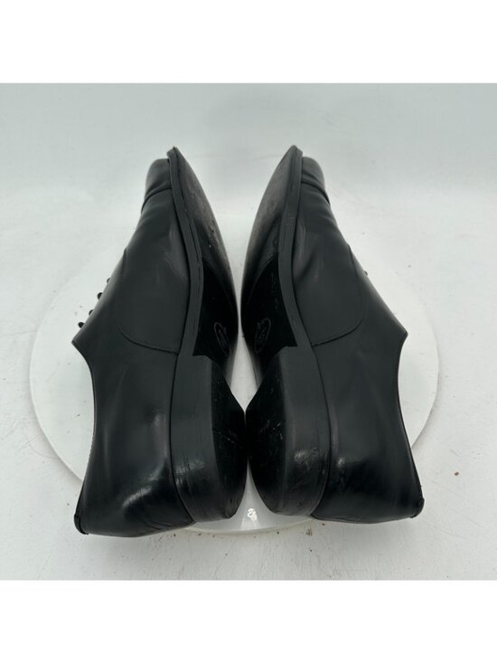 Prada Men Size 10 Black Leather lace Up Cap Toe Oxford Dress Shoes main image 8